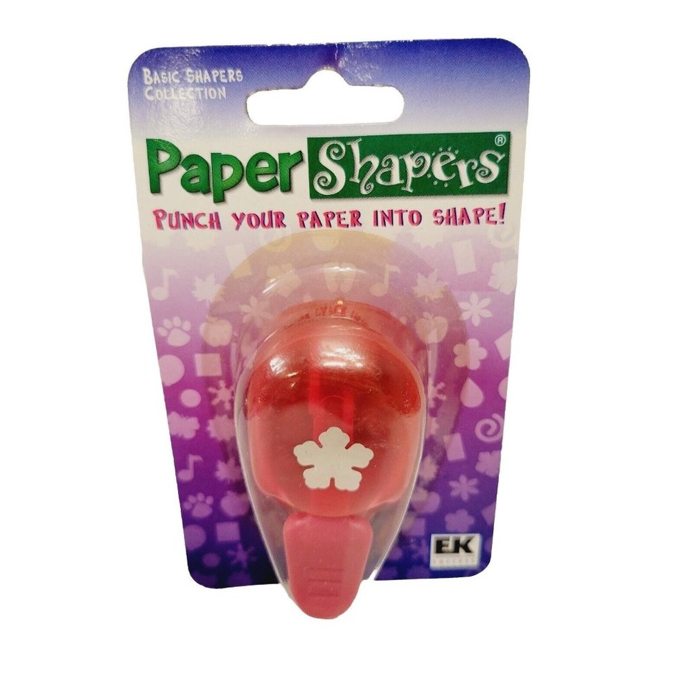 EK Success Paper Shapers Pink Lotus Flower Scrapbook Crafts